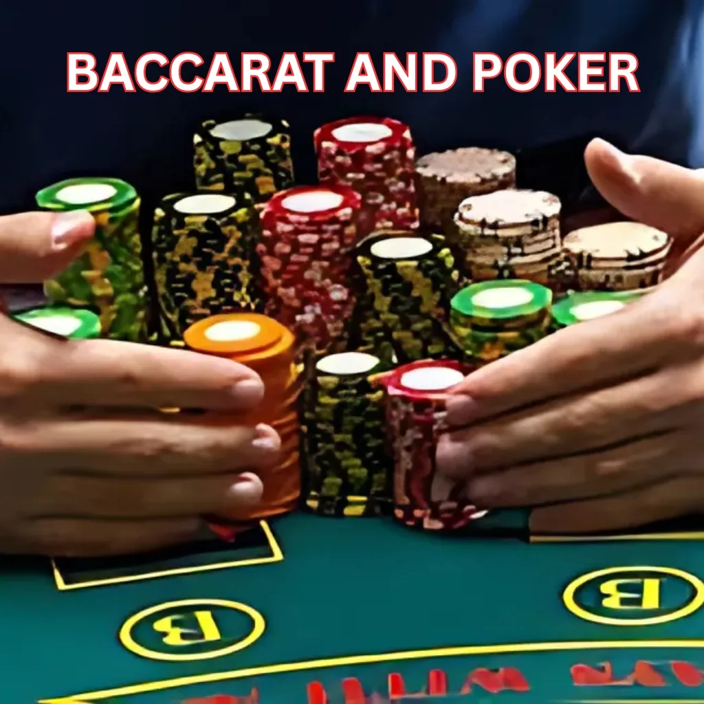 baccarat and poker