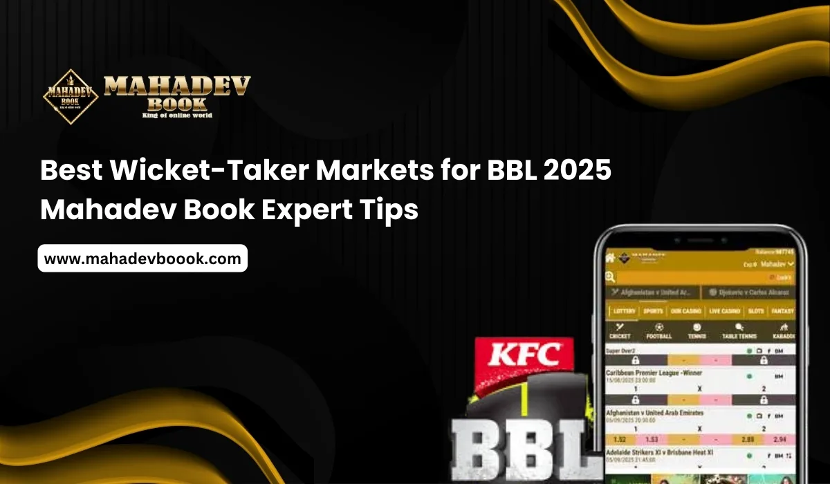 Read more about the article Best Wicket-Taker Markets for BBL 2025: Mahadev Book Expert Tips